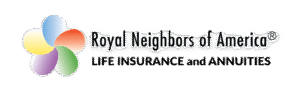 Royal Neighbors of America life insurance logo